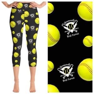 Softball capri leggings
